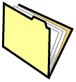 Yellow file folder